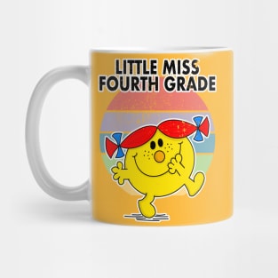 Little Miss Fourth Grade Mug